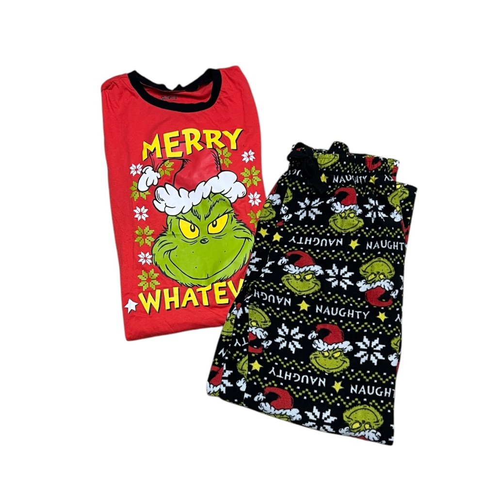 Dr Seuss How Grinch Stole Christmas pajamas‎